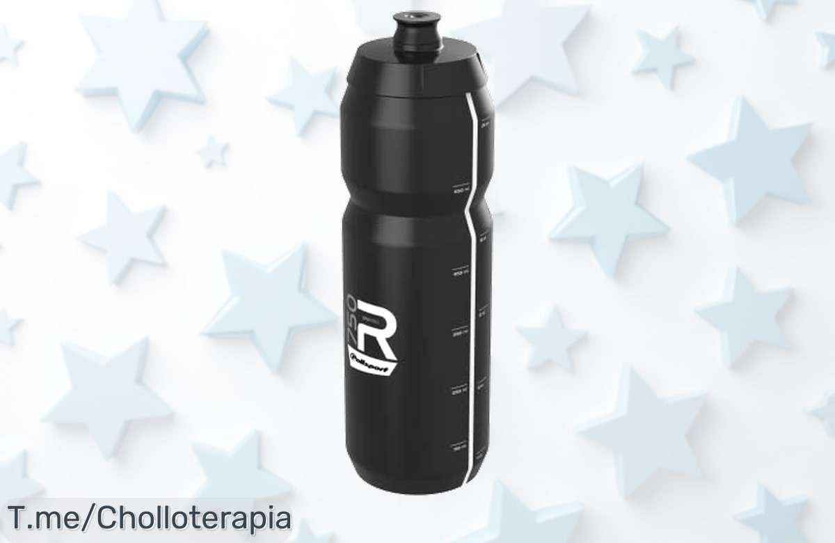 Atrapa tu hidratación ahora con el Bidón R Collection R750 de Polisport, diseño ergonómico y capacidad perfecta a un precio loco, ¡hazte con este ofertón antes que se agote!