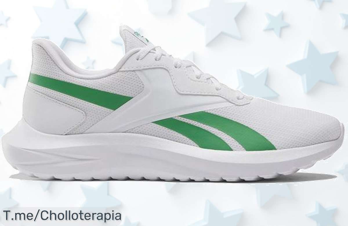 Atrapa tus Zapatillas Reebok Energen Lux Hombre en Blanco/Verde con un diseño único y una pisada suave, este ofertón no lo dejes escapar ¡Cómpralas ya antes que se agoten!