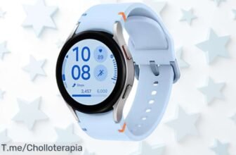 Atrévete a brillar con el Samsung Galaxy Watch FE 40mm, monitorea tu corazón y sueño mientras luces increíble ¡No dejes pasar este ofertón y compra ya antes que se agote!