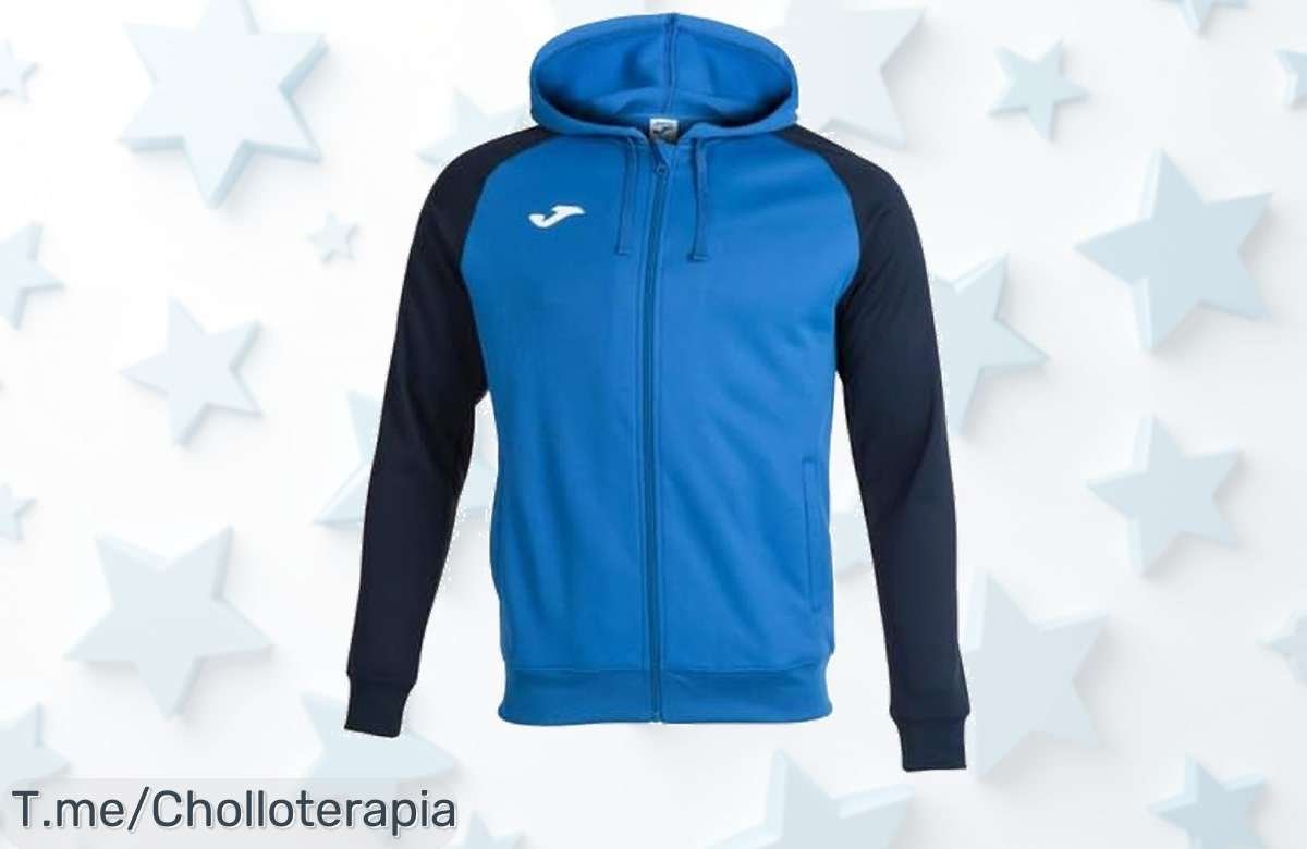 Atrévete a brillar con la Joma Academy Iv Sudadera, un super chollo que te ofrece libertad de movimiento y estilo único. ¡No dejes pasar esta oferta limitada y compra ya!