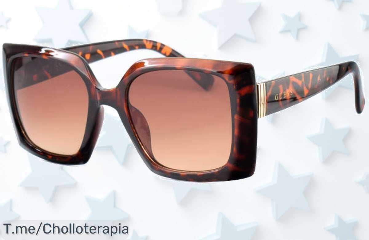 Atrévete a brillar con las Gafas de Sol Guess que te ofrecen un estilo único y protección del sol, ¡no dejes pasar este super chollo antes de que se agoten!
