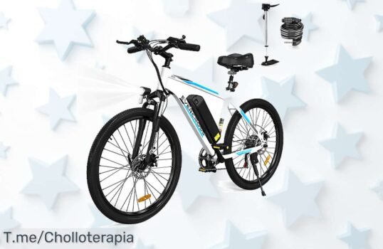 Atrévete a explorar con la bicicleta de montaña EK15, velocidad máxima y potencia inigualable ¡Ofertón exclusivo! Unidades limitadas, haz clic ya y no te quedes sin la tuya