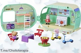 Aventura Peppa Pig: ¡Lleva la diversión a casa con este set increíble! Sorpresas y risas aseguradas en cada viaje Aprovecha el super chollo antes de que se agote