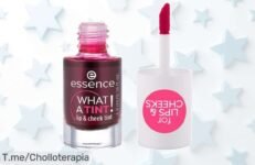 Brilla como nunca antes con Essence What a Tint, el tinte revolucionario que transforma labios y mejillas ¡Aprovecha este super chollo antes de que se acabe!