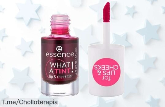 Brilla como nunca antes con Essence What a Tint, el tinte revolucionario que transforma labios y mejillas ¡Aprovecha este super chollo antes de que se acabe!