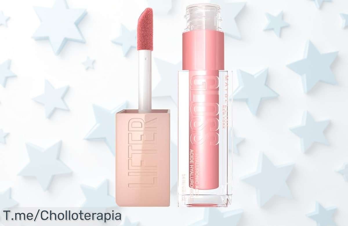 Brilla como nunca con el Lifter Gloss de Maybelline, hidratación intensa y labios voluminosos en un instante. ¡Ofertón único que no podrás dejar escapar, compra ya!