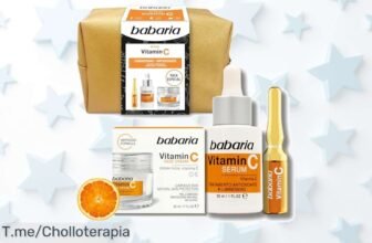 Brilla como nunca con el pack Babaria en Vitamina C: hidratación y protección antiarrugas a un precio loco, ¡aprovecha este ofertón antes de que se agote!