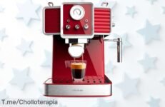 Cafetera Cecotec Power Espresso: Siente café de barista en casa con 20 bares de presión y espuma perfecta ¡Aprovecha este ofertón antes que se acabe!