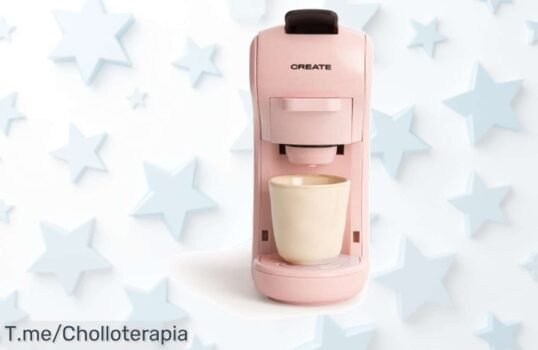 Cafetera Multicápsula Express CREATE y adaptador en un super chollo, disfruta café delicioso con total versatilidad, ¡compra ahora antes de que se agote esta oferta única!