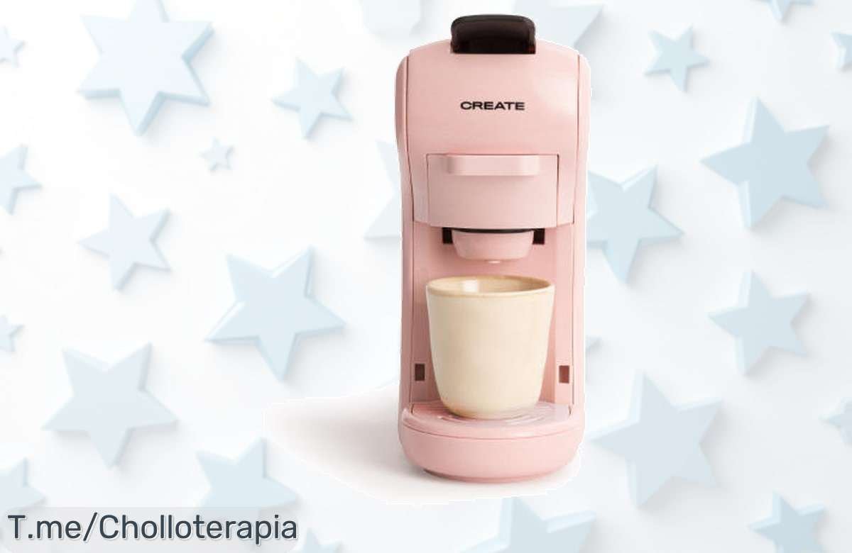 Cafetera Multicápsula Express CREATE y adaptador en un super chollo, disfruta café delicioso con total versatilidad, ¡compra ahora antes de que se agote esta oferta única!