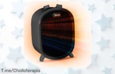 Calefactor MIDEA a Todo Gas: Calienta tu baño en 3 segundos con un super chollo de potencia ajustable y seguridad total ¡No te quedes sin el tuyo, la oferta es limitada!