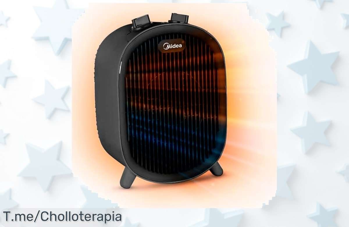 Calefactor MIDEA a Todo Gas: Calienta tu baño en 3 segundos con un super chollo de potencia ajustable y seguridad total. ¡No te quedes sin el tuyo, la oferta es limitada!