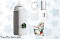 Calentador de Biberones Portátil: Calienta leche en solo 5 minutos y llévalo a donde quieras ¡No te pierdas este ofertón limitado que es un verdadero chollo!