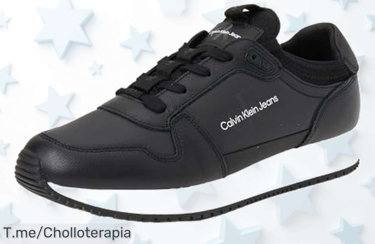Calvin Klein Jeans Retro Runner Sock: ¡Consigue estas zapatillas estilosas con un precio loco que jamás habías visto! Oferta limitada, no dejes pasar este chollazo.