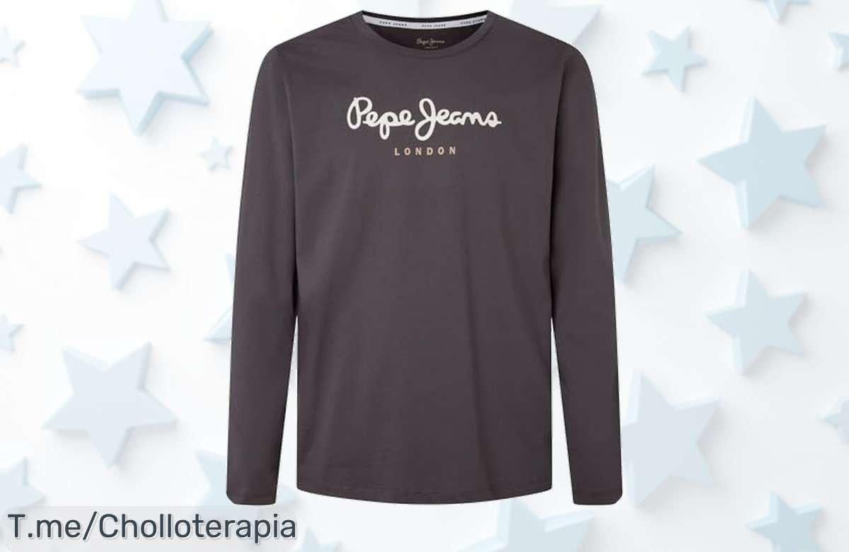 Camiseta Pepe Jeans Eggo Long: Estilo único a un precio loco, libertad total para moverte y lucir increíble. ¡No dejes pasar este ofertón limitado!