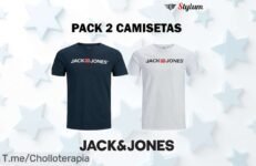 Camisetas Jack & Jones: Llévate 2 por un precio loco y luce increíble esta primavera-verano ¡No dejes escapar este super chollo, oferta limitada! Compra ya mismo