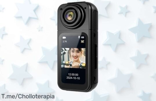 Captura momentos inolvidables con la cámara de acción TOMTOP, calidad 27K y lente giratoria en un ofertón nunca visto; compra ahora, ¡la oferta es limitada!