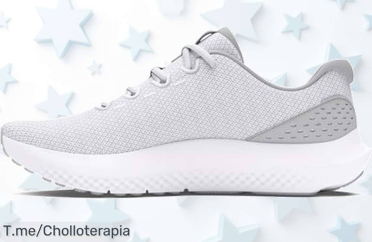 Cobra fuerza y corre como nunca con las UA Charged Surge 4, deportivas ligeras a un precio loco ¡Aprovecha este ofertón limitado antes que volar!