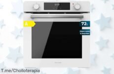 Cocina como un chef en casa con el impresionante horno Cecotec Bolero Hexa, 72L de capacidad y vapor para platos crujientes ¡No te pierdas este super chollo! Compra ya antes que se agote