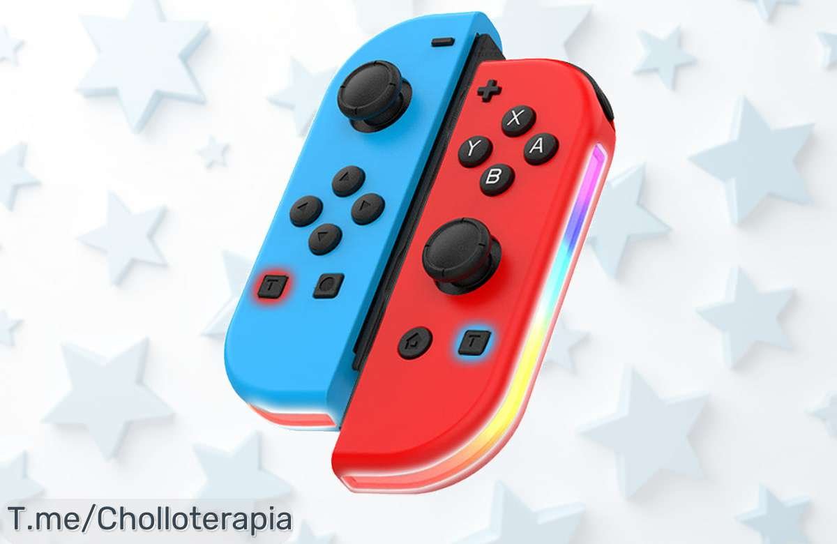 Conquista tus partidas con el JoyPad para NS-Switch: control total y vibración doble en un super chollo que no puedes dejar escapar ¡Compra ya antes de que se agoten!