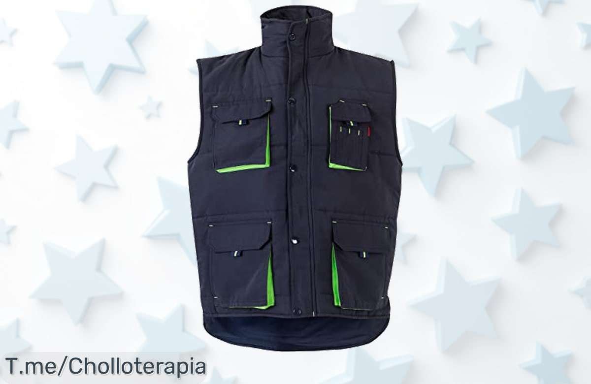 Consigue Ya Tu Chaleco Acolchado Bicolor, Un Super Chollo Con Ajuste Perfecto Que Te Hará Sentir Único. ¡Stock Limitado, No Te Quedes Sin El Tuyo!