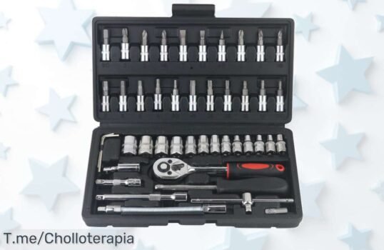 Consigue el Set de Herramientas para Reparación de Autos con 53 Piezas y un Taladro Único a Precio Loco, ¡ofertón limitado que no puedes dejar pasar, compra ya!