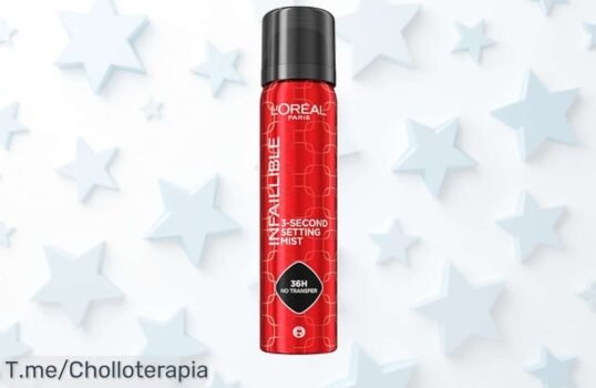 Consigue el maquillaje perfecto que dura 36 horas con nuestro Spray Fijador Infaillible de L'Oréal, ¡ofertón a un precio loco por tiempo limitado!
