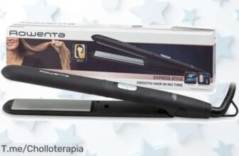 Consigue el pelo liso de tus sueños al instante con la Rowenta Express Style SF1810, ¡esta oferta increíble no durará! Aprovecha este super chollo antes que se agote