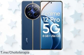 Consigue el realme 12 Pro 5G con cámara Sony y pantalla curva a un precio loco, captura momentos únicos y vive la rapidez de su carga ¡Compra ya antes que se agote!