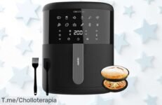 Consigue la Cecotec Freidora sin Aceite de 6 L a un precio loco, cocina rápido y sano para toda la familia ¡No te quedes sin ella, oferta limitada!