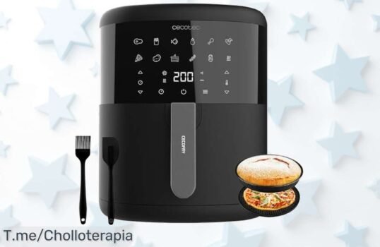Consigue la Cecotec Freidora sin Aceite de 6 L a un precio loco, cocina rápido y sano para toda la familia ¡No te quedes sin ella, oferta limitada!