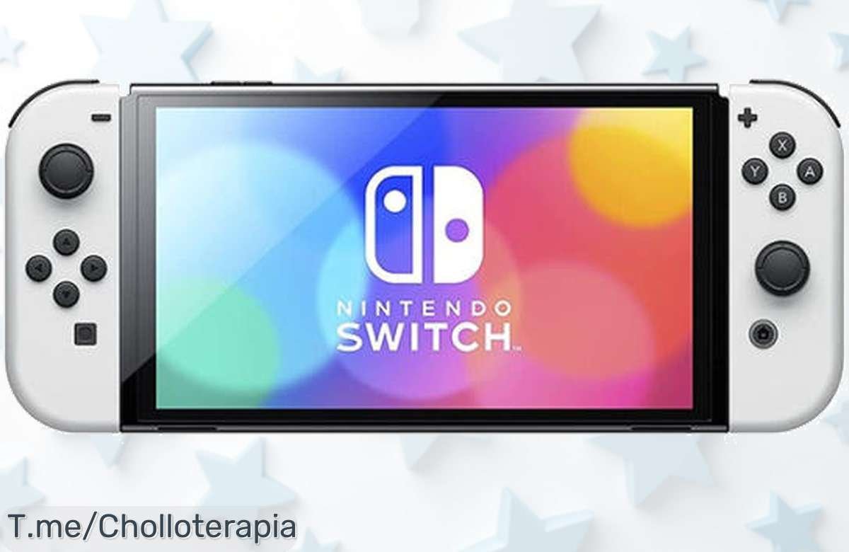 Consigue la Nintendo Switch OLED en colores vibrantes y especiales, diversión garantizada a precio loco ¡No te quedes sin la tuya, oferta limitada! Corre y compra ya