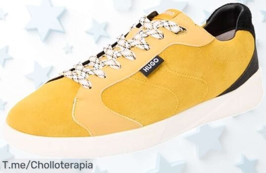Consigue tus Tenis Hombre Medium Yellow de HUGO a un precio loco con descuento brutal, es un super chollo que no puedes dejar pasar ¡Compra ya antes de que se acaben!
