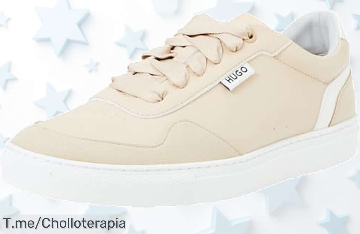 Consigue tus Zapatillas HUGO en Open Beige ¡con un descuento brutal solo por tiempo limitado! Aprovecha este super chollo que no puedes dejar escapar, corre antes de que se agoten.