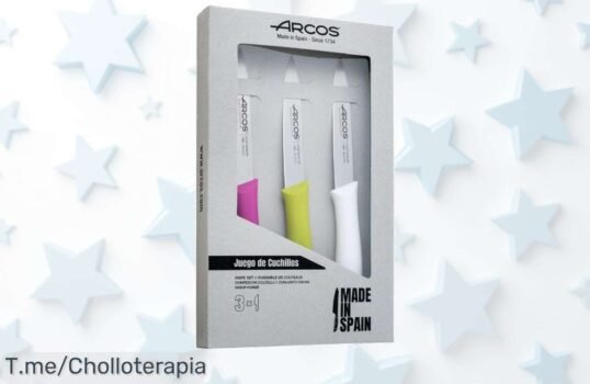 Cuchillos Mondadores Arcos a un Precio de Ganga: Pelar como un Chef Pro Nunca Fue Tan Fácil ¡No Te Pierdas Este Ofertón, Apresúrate Antes que Se Agoten!