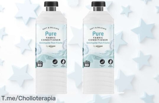 Dale a tu ropa el cariño que merece con By Amazon: frescura y suavidad inéditas para pieles sensibles ¡Aprovecha este ofertón antes de que desaparezca!