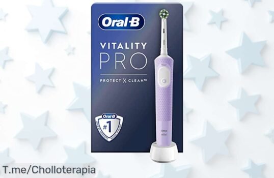 Dale un giro a tu higiene bucal con OralB Vitality PRO, elimina hasta un 100% más de placa y aprovecha su precio loco antes que se agote ¡Compra ya esta oferta única!