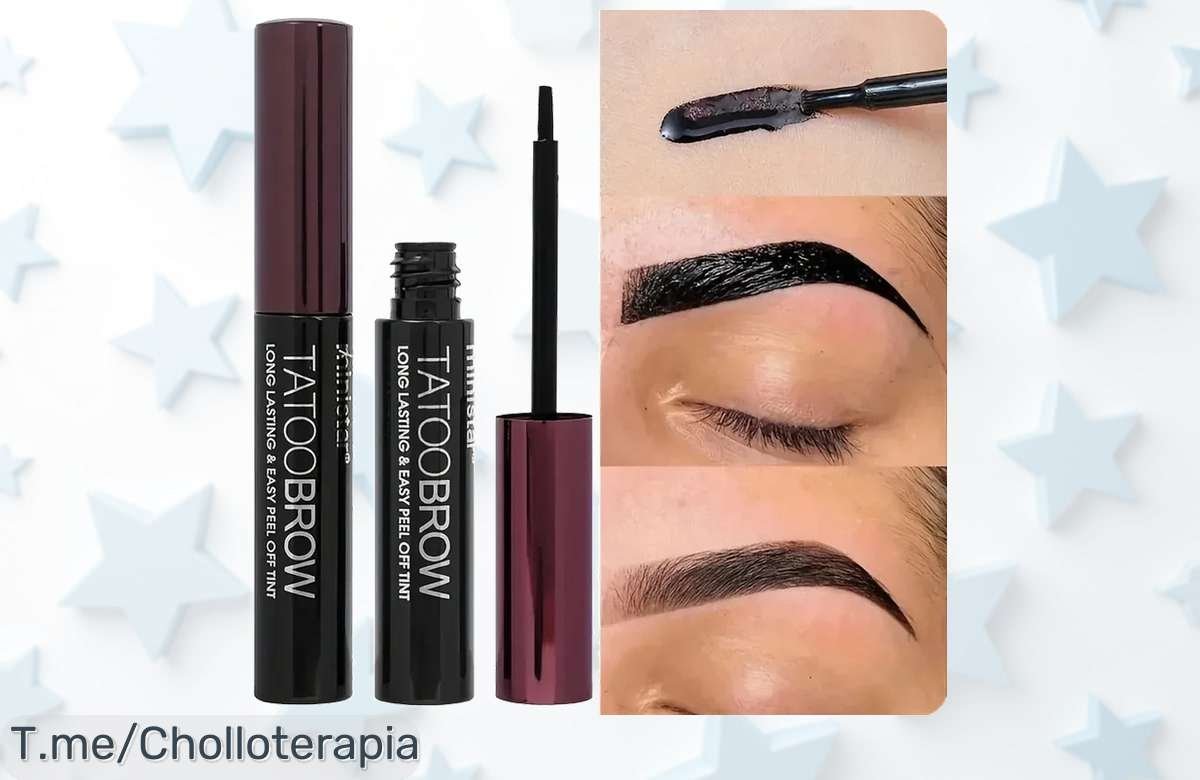 Dale vida a tus cejas con el Tinte de Gel semipermanente, ¡ofertón irresistible! Resistente y duradero. Aprovecha este precio loco antes que se agote, compra ya y deslumbra.
