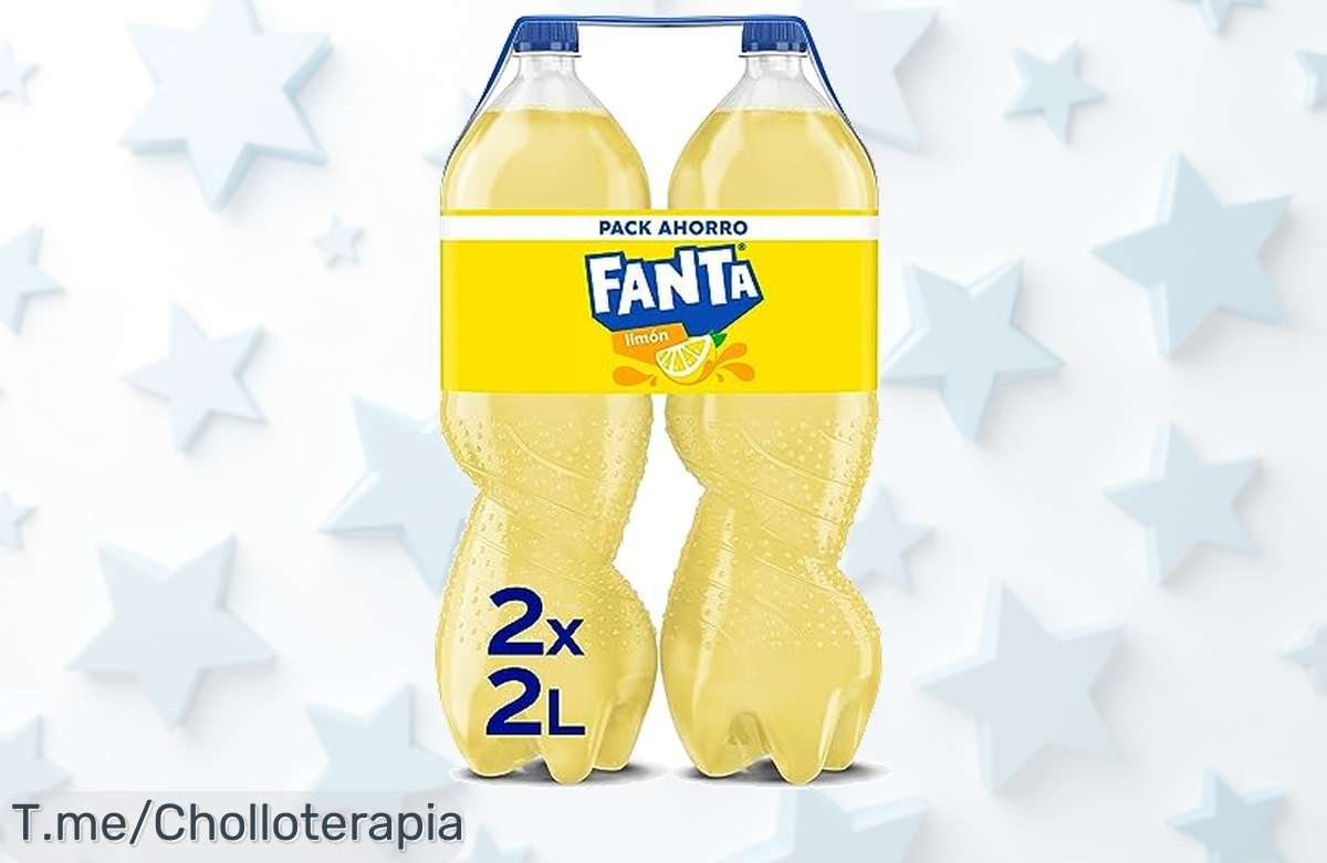 Desata la frescura con Fanta Limón: refresco delicioso y bajo en calorías, ¡aprovecha este super chollo! Llévate tu pack de 2L antes que se agoten.