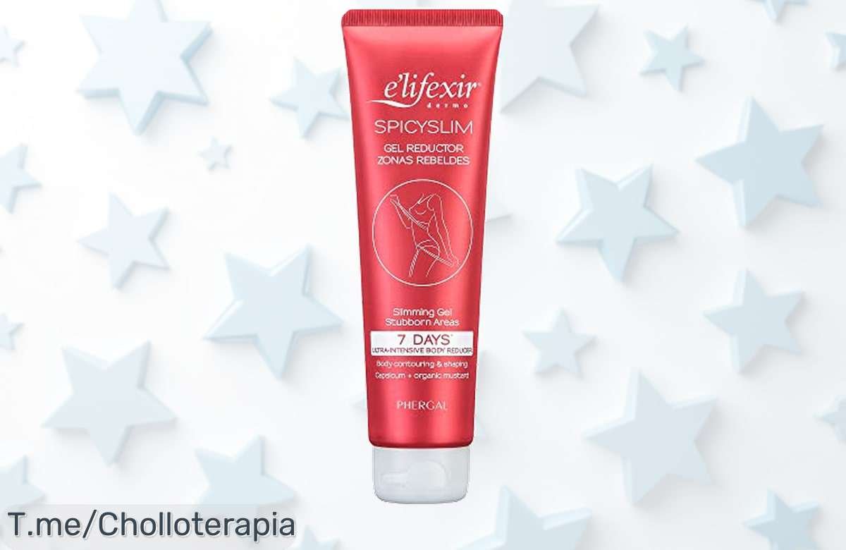 Descubre Elifexir, el gel reductor que derrite grasa rebelde en 7 días. Transformación rápida y piel firme ¡No te quedes sin este super chollo! Compra ya antes de que se agote