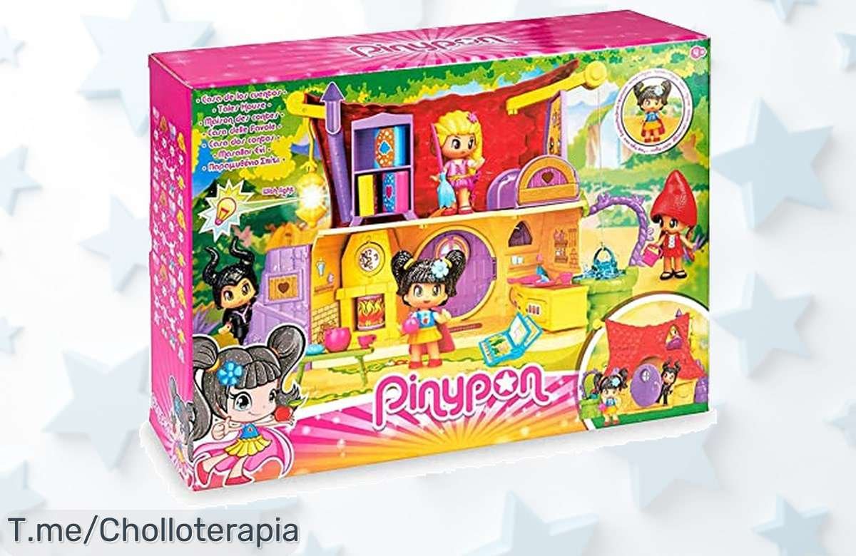 Descubre La Casa de los Cuentos Pinypon con un ofertón que hará volar la imaginación de tus peques, ¡no te quedes sin ella, stock limitado y diversión garantizada!