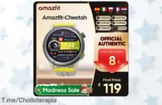 Descubre el Amazfit Huami Cheetah, el reloj que transforma tu carrera con GPS de doble frecuencia ¡Oferta única y limitada, corre por él antes de quedarte sin!