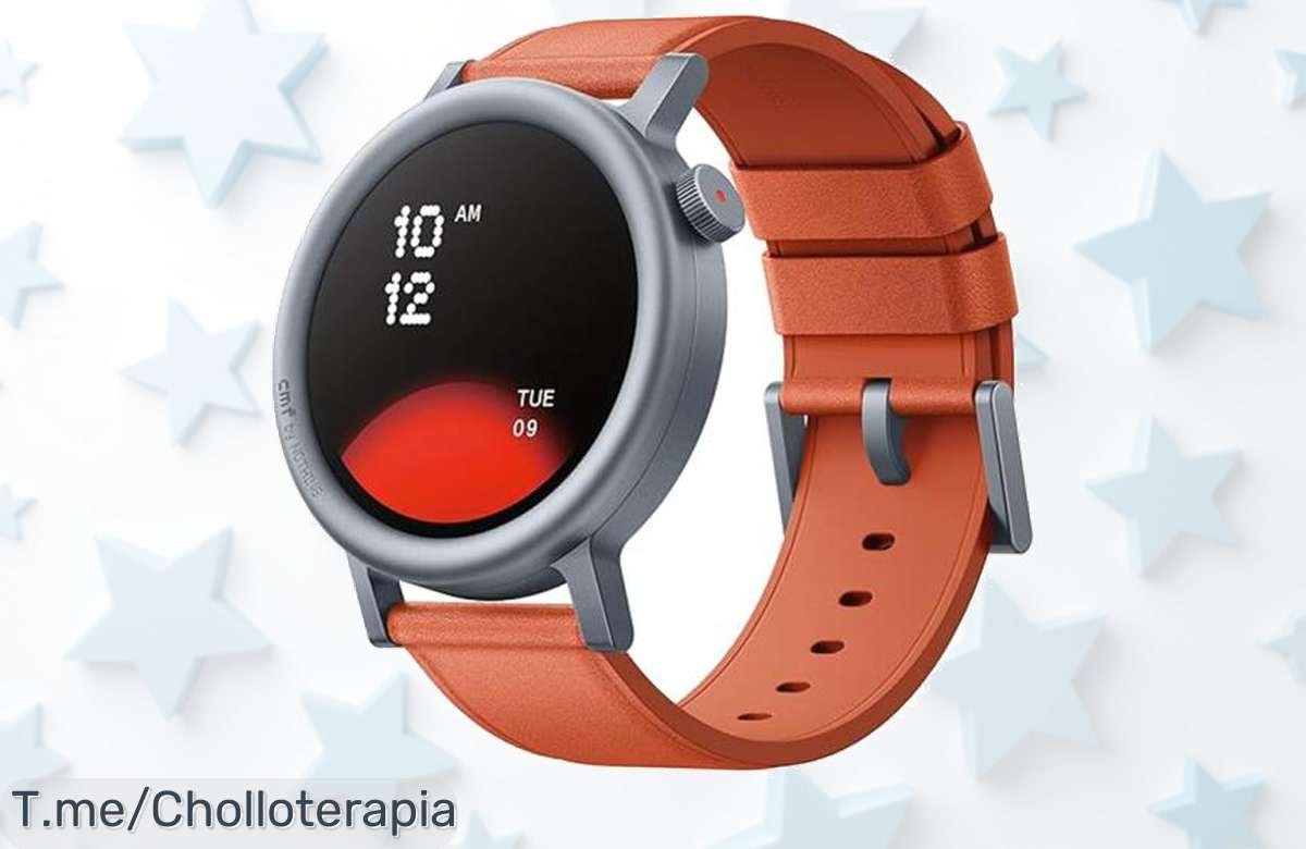 Descubre el CMF Watch Pro 2: pantalla AMOLED, increíble batería de 11 días y control total de tu salud. ¡No te pierdas este ofertón limitado, compra ahora!