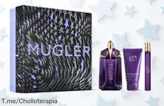 Descubre el Cofre Alien MUGLER Eau Parfum para Mujer: una fragancia única que te hará brillar, super chollo a precio loco ¡Aprovecha este ofertón limitado y compra ya!