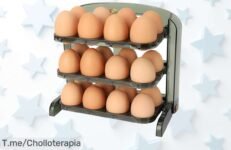 Descubre el Dispensador de Huevos Belle Vous: Ahorra espacio y protege tus huevos con este super chollo ¡Compra ahora antes de que se agoten y aprovecha esta oportunidad única!