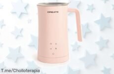 Descubre el Espumador Calentador de Leche que Transforma Tu Café: 4 Funciones Increíbles, 580ml de Sabor ¡Aprovecha este Super Chollo y Compra Ya Antes que se Agote!