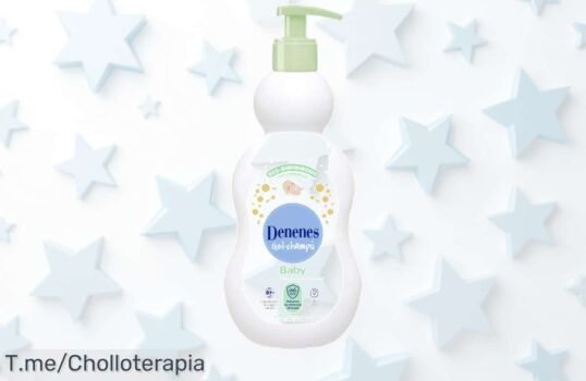 Descubre el Gel Champú Denenes Baby: suavidad sin sulfatos para la piel de tu pequeño, ¡no te pierdas este super chollo antes de que desaparezca! Actúa ya y cuídalo