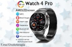 Descubre el Huawei GT4 PRO, un reloj inteligente con pantalla AMOLED y GPS que transforma tus aventuras ¡Super chollo disponible por tiempo limitado, actúa ya!