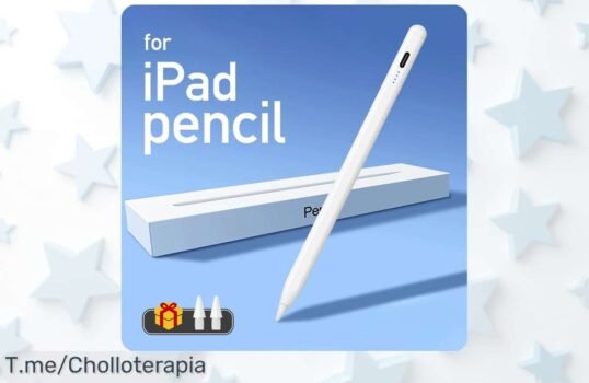 Descubre el Lápiz Stylus para Apple con LEDs y rechazo de palma, un super chollo que llevará tu creatividad al siguiente nivel ¡Compra ya antes de que se agoten!