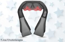 Descubre el Masajeador Shiatsu Portátil a precio loco que alivia tu dolor y te hace sentir increíble ¡Hazte un favor y cómpralo ya antes de que se agote!